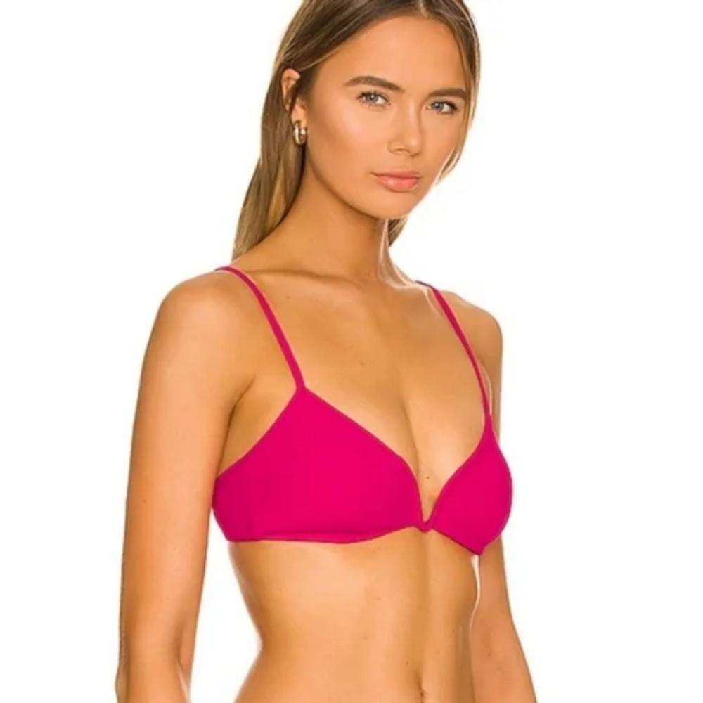 L*Space Helena Pratt Bikini Set Bougainvillea - Picture 5 of 8